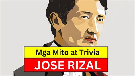 trivia tungkol kay jose rizal|Jose Rizal: 20 Facts And Trivia .